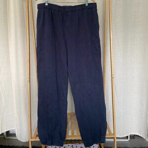 Everlast navy sweatpants, men's XL